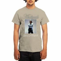 Licensed Character Men's Aaliyah Tee Heather Navy -Licensed Character Shop unnamed file 21051