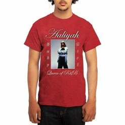 Licensed Character Men's Aaliyah Tee Heather Navy -Licensed Character Shop unnamed file 21052