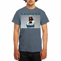 Licensed Character Men's Aaliyah Tee Charcoal -Licensed Character Shop unnamed file 21099