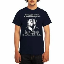 Licensed Character Men's Boyz N' The Hood Tee Navy -Licensed Character Shop unnamed file 21178