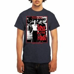 Licensed Character Men's Boyz N' The Hood Tee Navy -Licensed Character Shop unnamed file 21199