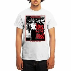 Licensed Character Men's Boyz N' The Hood Tee Navy -Licensed Character Shop unnamed file 21204