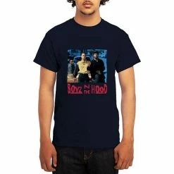 Licensed Character Men's Boyz N' The Hood Tee Heather Navy -Licensed Character Shop unnamed file 21217
