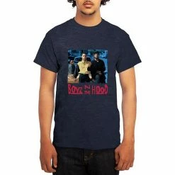 Licensed Character Men's Boyz N' The Hood Tee Heather Navy -Licensed Character Shop unnamed file 21221