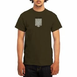 Licensed Character Men's Attack On Titan Tee Turquoise -Licensed Character Shop unnamed file 21225