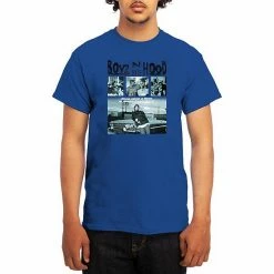 Licensed Character Men's Boyz N' The Hood Tee Royal Blue -Licensed Character Shop unnamed file 21245