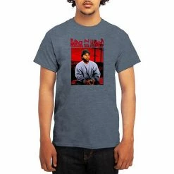 Licensed Character Men's Boyz N' The Hood Tee Heather Light Blue -Licensed Character Shop unnamed file 21257