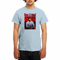 Licensed Character Men's Boyz N' The Hood Tee Heather Light Blue -Licensed Character Shop unnamed file 21258