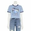 Licensed Character Disney's Stitch Juniors' Aloha Hawaii Ringer Tee -Licensed Character Shop unnamed file 2126