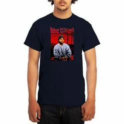 Licensed Character Men's Boyz N' The Hood Tee Heather Light Blue -Licensed Character Shop unnamed file 21260