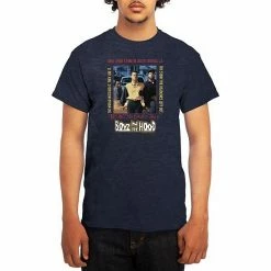 Licensed Character Men's Boyz N' The Hood Tee Heather Navy -Licensed Character Shop unnamed file 21274