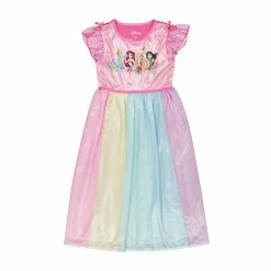 Licensed Character Disney Princess Girls 4-8 Fantasy Nightgown