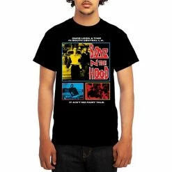 Licensed Character Men's Boyz N' The Hood Tee Black -Licensed Character Shop unnamed file 21307