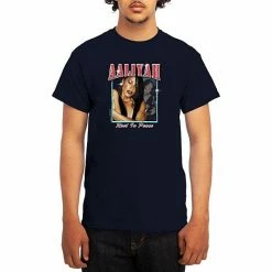 Licensed Character Men's Aaliyah Tee Black -Licensed Character Shop unnamed file 21315