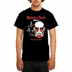 Licensed Character Men's Attack On Titan Tee Black -Licensed Character Shop unnamed file 21331