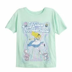 Licensed Character Disney's Alice In Wonderland Juniors' Tee -Licensed Character Shop unnamed file 2134