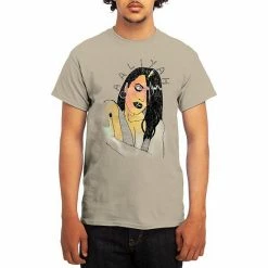Licensed Character Men's Aaliyah Tee Tan