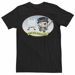 Licensed Character Men's DC Comics The Penguin Jingle Bells Batman Smells Christmas Tee Red Heather -Licensed Character Shop unnamed file 21375