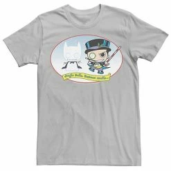 Licensed Character Men's DC Comics The Penguin Jingle Bells Batman Smells Christmas Tee Red Heather -Licensed Character Shop unnamed file 21381