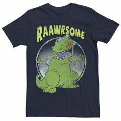 Licensed Character Men's RugRats Reptar Raawrsome Tee Royal Heather -Licensed Character Shop unnamed file 21391