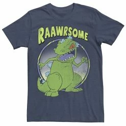 Licensed Character Men's RugRats Reptar Raawrsome Tee Royal Heather -Licensed Character Shop unnamed file 21396