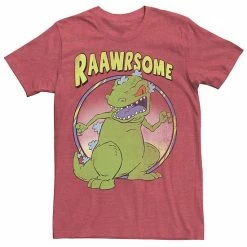 Licensed Character Men's RugRats Reptar Raawrsome Tee Royal Heather -Licensed Character Shop unnamed file 21399