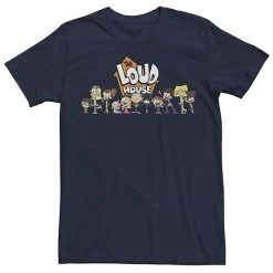 Licensed Character Men's The Loud House Group Shot Tee Charcoal -Licensed Character Shop unnamed file 21428