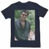 Licensed Character Men's Jurassic Park Jeff Goldblum Smile Poster Style Tee Red -Licensed Character Shop unnamed file 21443
