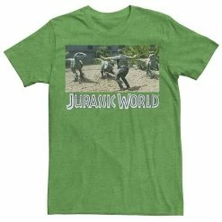 Licensed Character Men's Jurassic World Owen Raptor Pack Trainer Graphic Tee Navy Heather -Licensed Character Shop unnamed file 21483