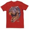 Licensed Character Men's Jurassic Park T-Rex Head Roar Tee Navy -Licensed Character Shop unnamed file 21499
