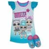 Licensed Character Girls 4-12 L.O.L Surprise! Celebr8 Nightgown And Slipper Set -Licensed Character Shop unnamed file 2151