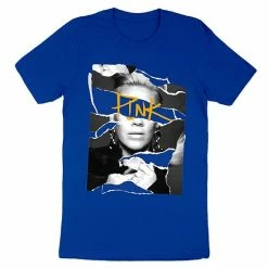 Licensed Character Men's Pink Tee Royal -Licensed Character Shop unnamed file 21570