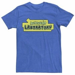 Licensed Character Men's Dexter's Laboratory Original Logo Tee Royal Heather -Licensed Character Shop unnamed file 21590