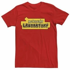 Licensed Character Men's Dexter's Laboratory Original Logo Tee Royal Heather -Licensed Character Shop unnamed file 21591