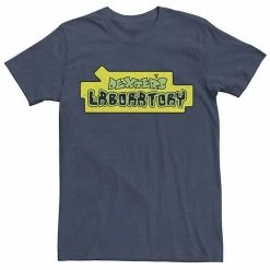 Licensed Character Men's Dexter's Laboratory Original Logo Tee Royal Heather -Licensed Character Shop unnamed file 21592