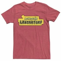 Licensed Character Men's Dexter's Laboratory Original Logo Tee Royal Heather -Licensed Character Shop unnamed file 21601