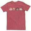 Licensed Character Men's Cartoon Network Clarence And Friends Portrait Line-Up Tee Navy Heather -Licensed Character Shop unnamed file 21603
