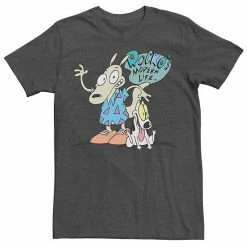 Licensed Character Men's Nickelodeon Rocko's Modern Life Show Intro Tee Royal Heather -Licensed Character Shop unnamed file 21623