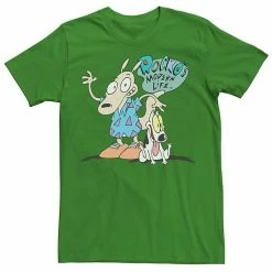 Licensed Character Men's Nickelodeon Rocko's Modern Life Show Intro Tee Royal Heather -Licensed Character Shop unnamed file 21626
