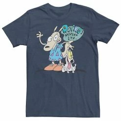 Licensed Character Men's Nickelodeon Rocko's Modern Life Show Intro Tee Royal Heather -Licensed Character Shop unnamed file 21629