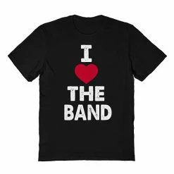 Licensed Character The Band Men's T-Shirt Navy -Licensed Character Shop unnamed file 21670