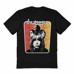 Licensed Character Men's Iggy Pop Tee Black -Licensed Character Shop unnamed file 21679