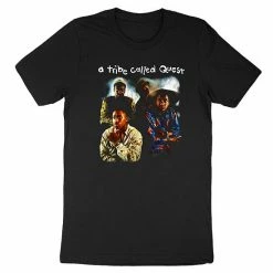 Licensed Character Men's A Tribe Called Quest Photo Tee Black -Licensed Character Shop unnamed file 21685