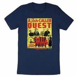 Licensed Character Men's A Tribe Called Quest Lyrical World Champ Tee Blue -Licensed Character Shop unnamed file 21688