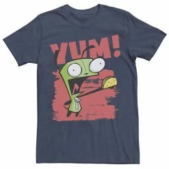 Licensed Character Men's Invader Zim Gir Yum! Paint Smear Tee Red -Licensed Character Shop unnamed file 21738