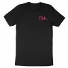 Licensed Character Men's Pink Tee Black -Licensed Character Shop unnamed file 21746