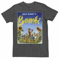 Licensed Character Men's Disney Bambi Sunflower Poster Tee Charcoal 14 Licensed Character Men's Disney Bambi Sunflower Poster Tee Charcoal -Licensed Character Shop unnamed file 21790