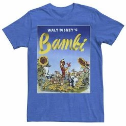 Licensed Character Men's Disney Bambi Sunflower Poster Tee Charcoal 18 Licensed Character Men's Disney Bambi Sunflower Poster Tee Charcoal -Licensed Character Shop unnamed file 21794