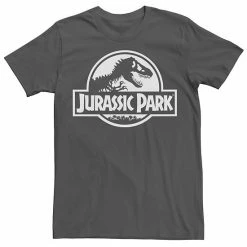 Licensed Character Men's Jurassic Park Movie Logo Tee Char Hthr -Licensed Character Shop unnamed file 21813