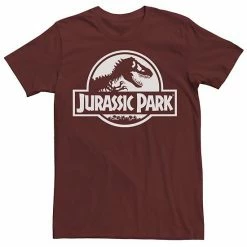Licensed Character Men's Jurassic Park Movie Logo Tee Char Hthr -Licensed Character Shop unnamed file 21816